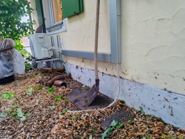 Starkregen richtet Schäden am Felsenkeller an Starkregen richtet Schäden am Felsenkeller an